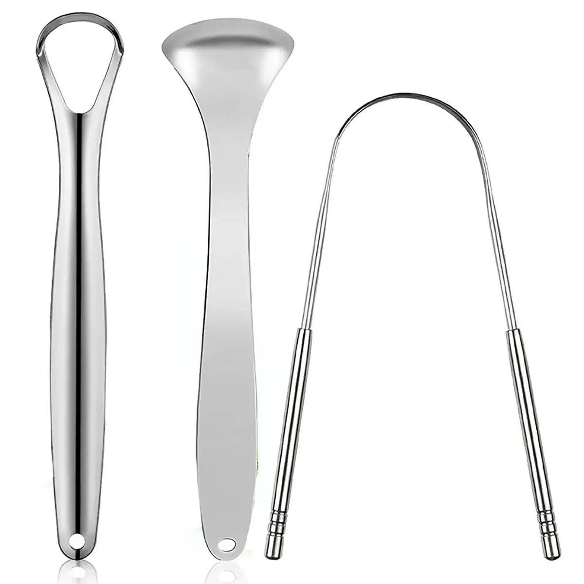 FreshArc™ Stainless Steel Tongue Scraper
